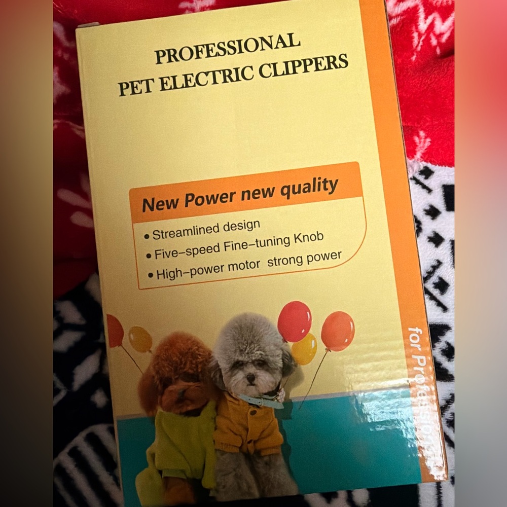 Pet Electric Clippers with High-Power Motor